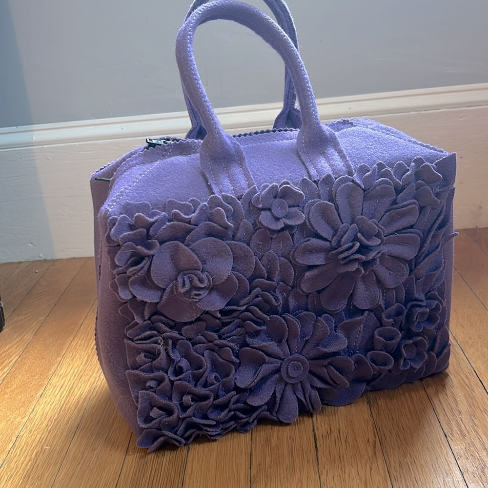 0Kcal Primavera Bag - handmade wool
